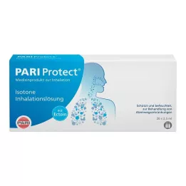 PARI ProtECT inhalācijas šķīdums ar Ectoin ampulām, 20X2,5 ml