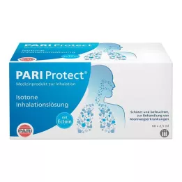 PARI ProtECT inhalācijas šķīdums ar Ectoin ampulām, 60X2,5 ml