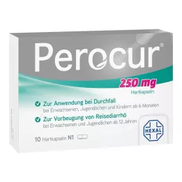 PEROCUR 250 mg cietās kapsulas, 10 gab