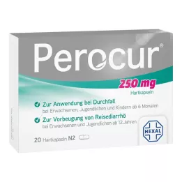 PEROCUR 250 mg cietās kapsulas, 20 gab