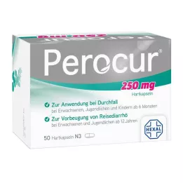 PEROCUR 250 mg cietās kapsulas, 50 gab