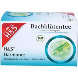 H&amp;S Bio Baha ziedu harmonijas filtra maisiņi, 20 x 1,5 g