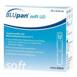 BLUPAN mīksti UD acu pilieni, 20X0,35 ml