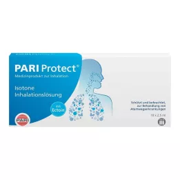 PARI ProtECT inhalācijas šķīdums ar Ectoin ampulām, 10X2,5 ml