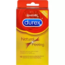 DUREX Natural Feeling prezervatīvi, 10 gab