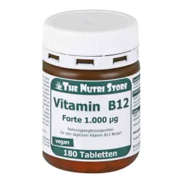 B12 vitamīns 1000 [my]g Forte tabletes (180 gab.)