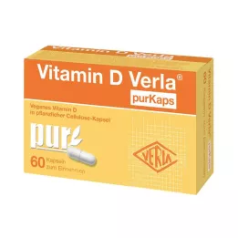 VITAMIN D VERLA purCaps, 60 gab