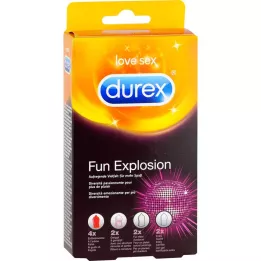 DUREX Fun Explosion prezervatīvi, 10 gab
