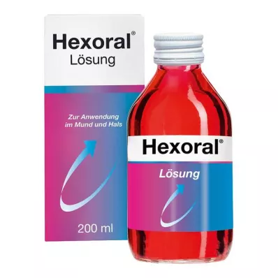 HEXORAL 0,1% šķīdums, 200 ml HEXORAL 0,1% šķīdums, 200 ml