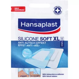 HANSAPLAST Silikona mīksts XL Sloksnes 50x72 mm, 5 gab