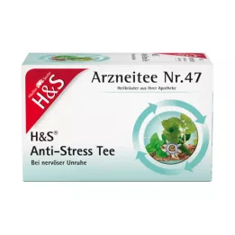 H&amp;S Anti-Stress tējas filtra maisiņi, 20X2,0 g