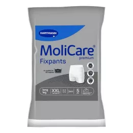 MOLICARE Premium Fixpants garās kājas izmērs XXL, 5 gab