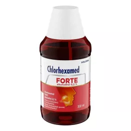 CHLORHEXAMED FORTE bezspirta 0,2% šķīdums, 300 ml