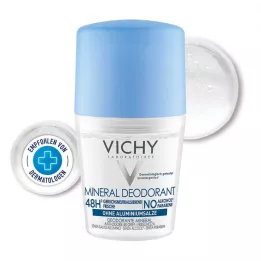 VICHY DEO Roll-on Mineral 48h bez alumīnija, 50 ml