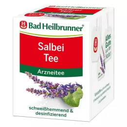 BAD HEILBRUNNER Salvijas tējas filtra maisiņš, 8X1,6 g