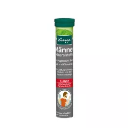 KNEIPP Men Minerals putojošās tabletes, 15 gab