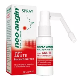 NEO-ANGIN Benzidamīna aerosols akūtām sāpēm kaklā, 30 ml