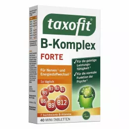 TAXOFIT B-kompleksa tabletes, 40 gab