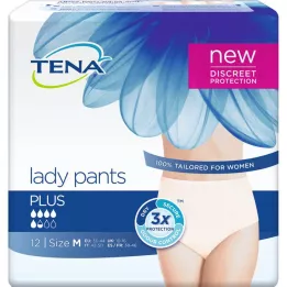TENA LADY Bikses plus M, 12 gab