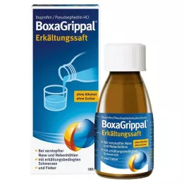 BOXAGRIPPAL Aukstais sīrups, 180 ml