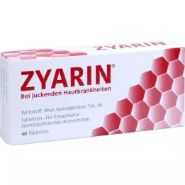 ZYARIN Tabletes, 40 gab