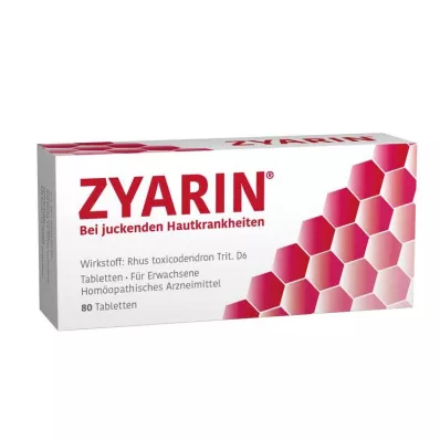 ZYARIN Tabletes, 80 gab ZYARIN Tabletes, 80 gab