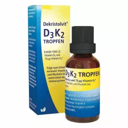 DEKRISTOLVIT D3K2 pilieni, 25 ml