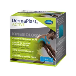 DERMAPLAST Aktīvā kinezioloģiskā lente 5 cmx5 m zila, 1 gab