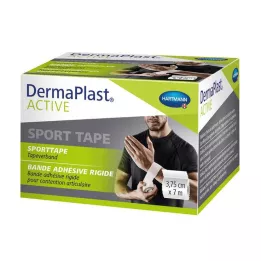 DERMAPLAST Active Sport Tape 3,75 cmx7 m balta, 1 gab