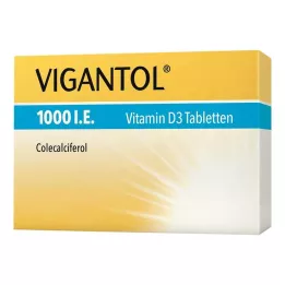VIGANTOL 1000 SV D3 vitamīna tabletes, 200 gab