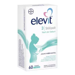 ELEVIT 3 mīkstās zīdīšanas kapsulas, 60 gab