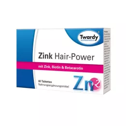 ZINK HAIR-Jaudas tabletes, 60 gab