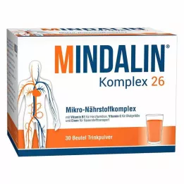 MINDALIN Komplekss 26 Pulveris, 30 gab