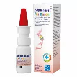 SEPTANASAL bērniem 0,5 mg/ml + 50 mg/ml deguna svecīte, 10 ml