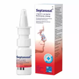 SEPTANASAL 1 mg/ml + 50 mg/ml deguna aerosols, 10 ml