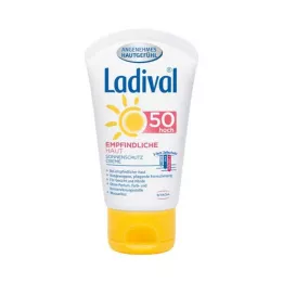 LADIVAL jutīgas ādas krēms LSF 50, 50 ml