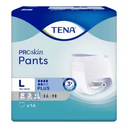 TENA PANTS plus L vienreizējās lietošanas bikses, 14 gab