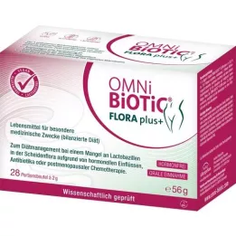OMNI BiOTiC Flora plus+ maisiņš, 28X2 g