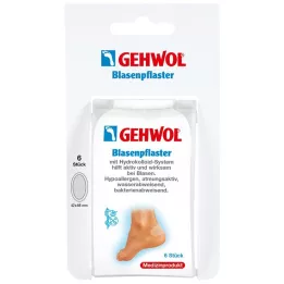 GEHWOL Blistera plāksteris liels, 6 gab