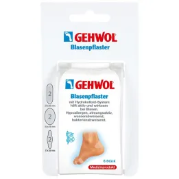 Gehwol blistera plāksteri asorti, 6 gab