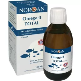 NORSAN Omega-3 Total Natural šķidrums, 200 ml