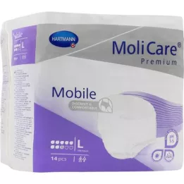 MOLICARE Premium Mobile 8 pilieni L izmērs, 14 gab