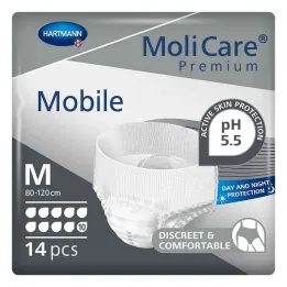 Molicare Premium Mobile 10 pilieni, izmērs m (14 gab.)