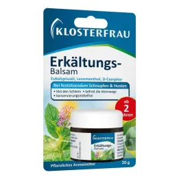 Klosterfrau balzams pret saaukstēšanos, 20 g
