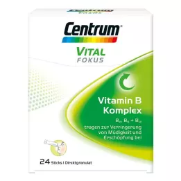 CENTRUM Focus Vital B vitamīna kompleksās nūjas, 24 gab