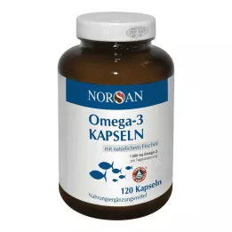 NORSAN Omega-3 kapsulas, 120 gab