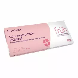 CYCLOTEST Agrīnas grūtniecības tests 10 mlU/ml Urīns, 1 gab