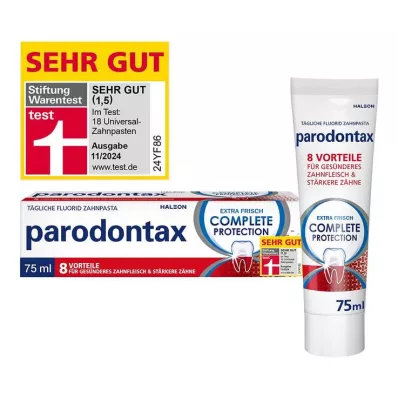 PARODONTAX Pilnīgas aizsardzības zobu pasta, 75 ml PARODONTAX Pilnīgas aizsardzības zobu pasta, 75 ml