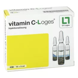 VITAMIN C-LOGES Šķīdums injekcijām, 10X5 ml