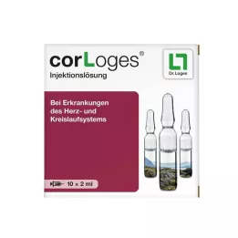 CORLOGES Injekciju šķīduma ampulas, 10X2 ml